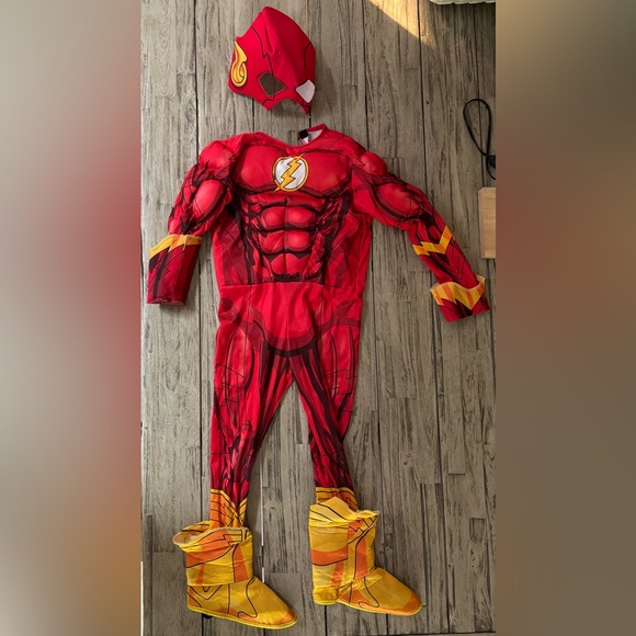 Kids Red Flash Superhero Costume - Picture 1 of 4